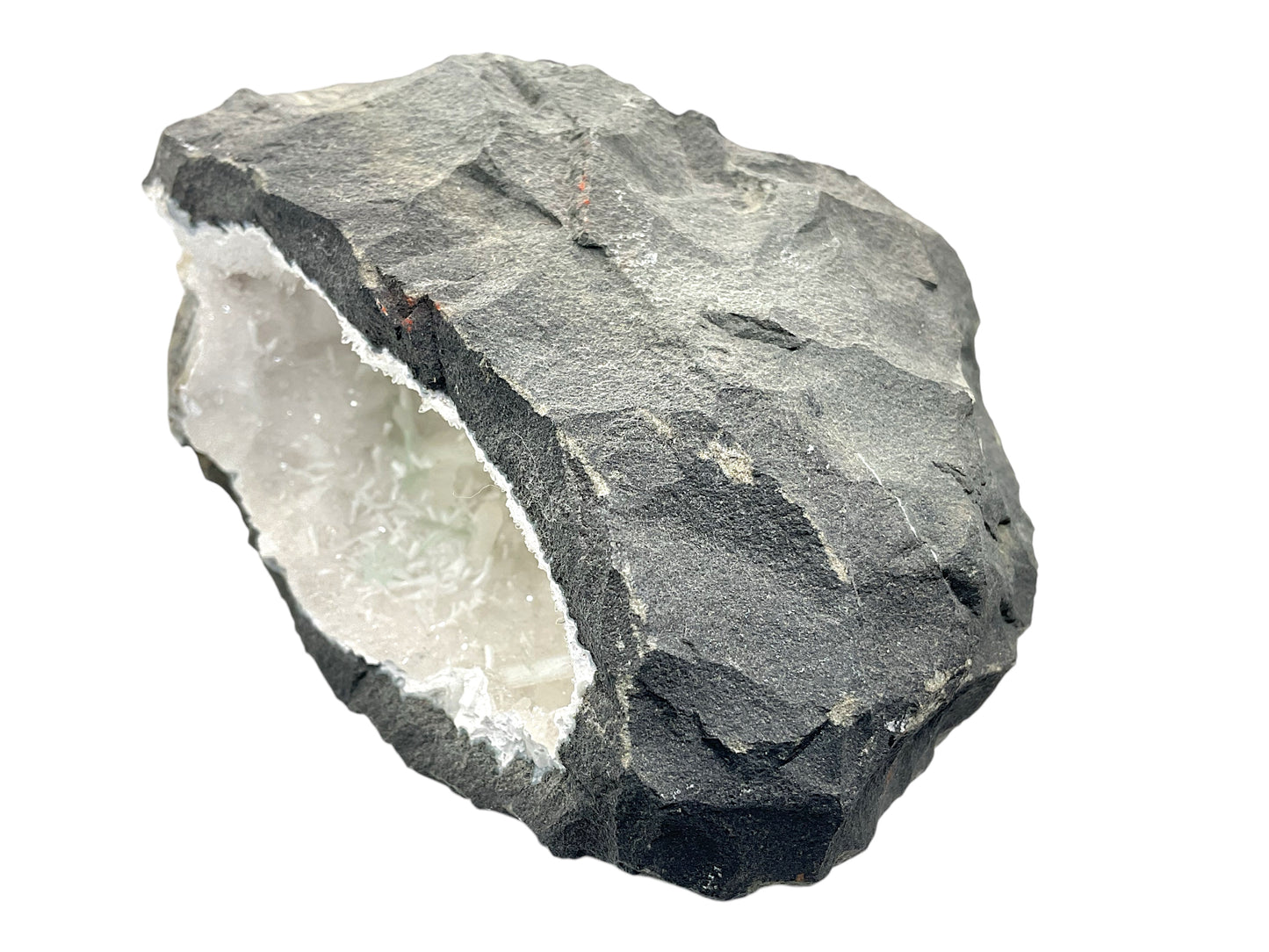Natrolit Stilbit Druse I 1046gr. I 13x11x8cm I Sammlerstück I Unikat S3013 I Indien-Dekkan Trapp