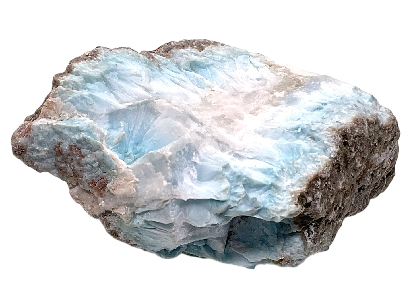 Prächtiger und sehr seltener Larimar Rohstein - Unikat 1626 - 80x70x40mm - 192gr. - Dominikanische Republik