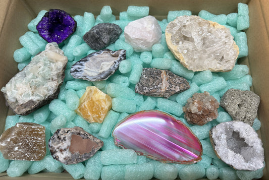 Verschiedene Mineralien aus aller Welt I 14 Stück I 2,20 kg -SALE- Konvolut Nr.: 1233