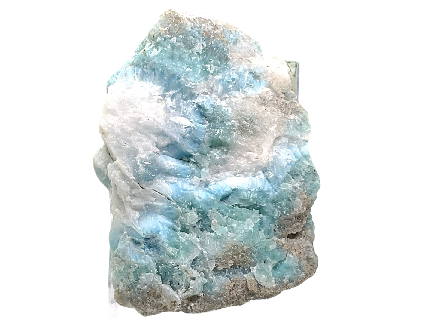Prächtiger und sehr seltener Larimar Rohstein - Unikat 1566 - 70x50x20mm - 105,5gr. - Dominikanische Republik