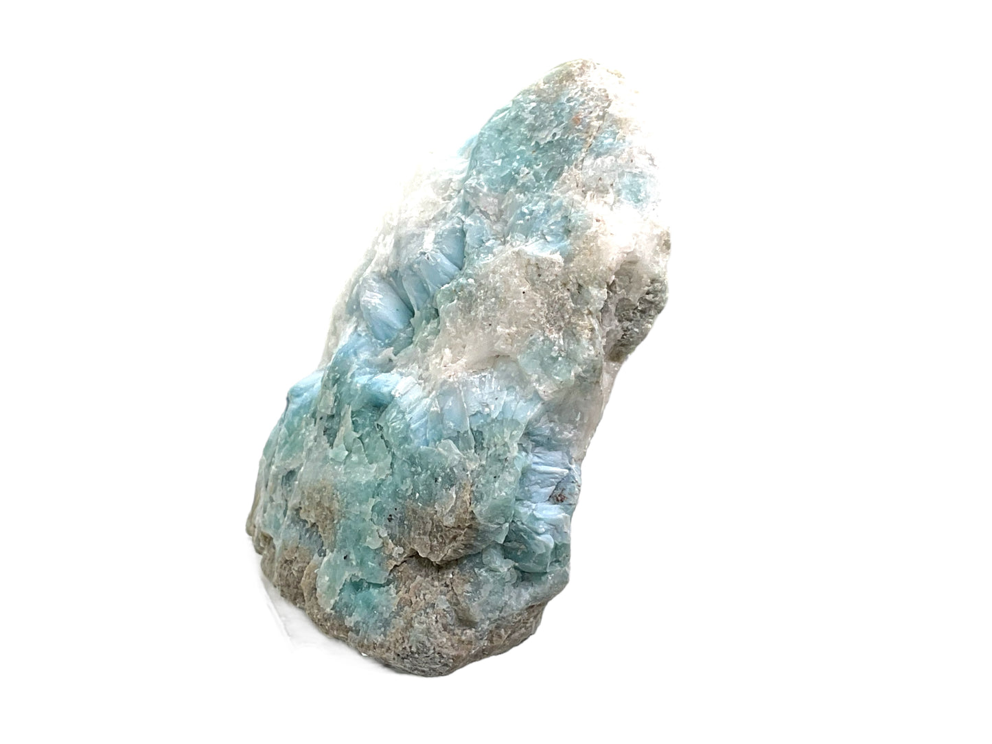 Prächtiger und sehr seltener Larimar Rohstein - Unikat 1566 - 70x50x20mm - 105,5gr. - Dominikanische Republik
