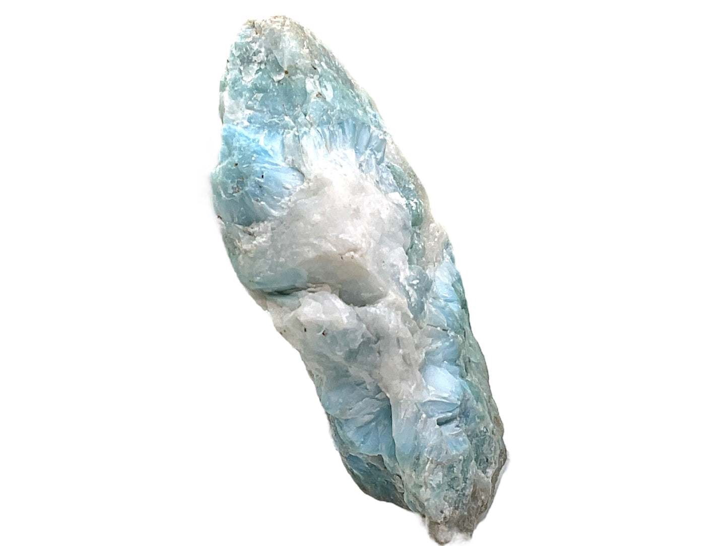 Prächtiger und sehr seltener Larimar Rohstein - Unikat 1566 - 70x50x20mm - 105,5gr. - Dominikanische Republik