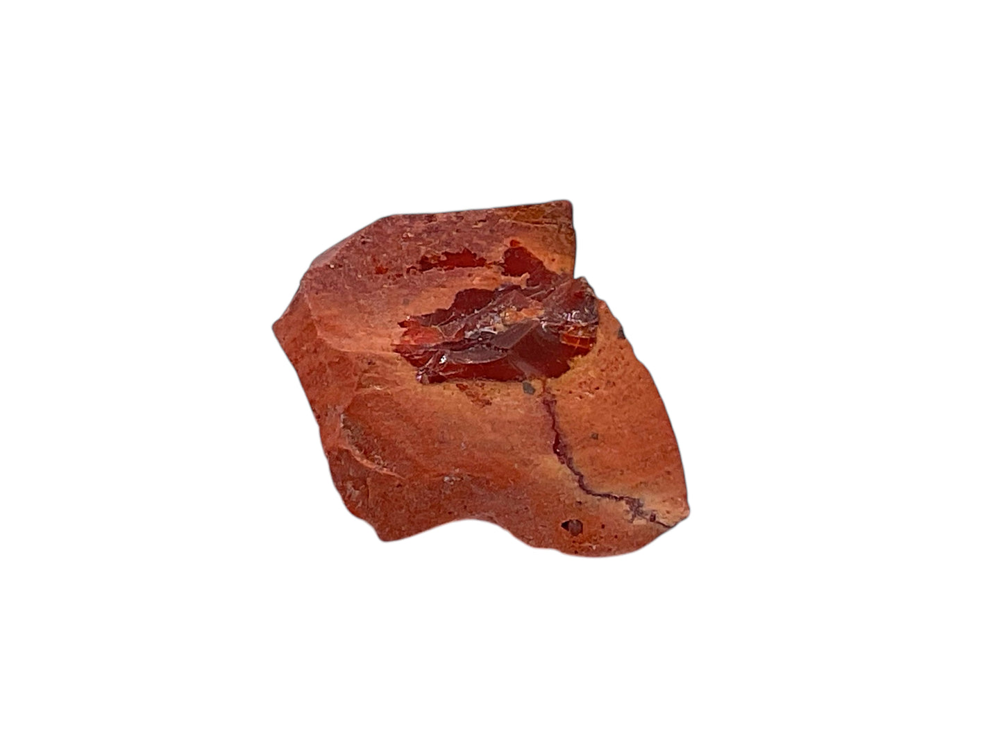 Feueropal Edelstein Rohstein I 4 gr. I 26x20x10 mm I Unikat-Masterpiece 1549 I Mexiko