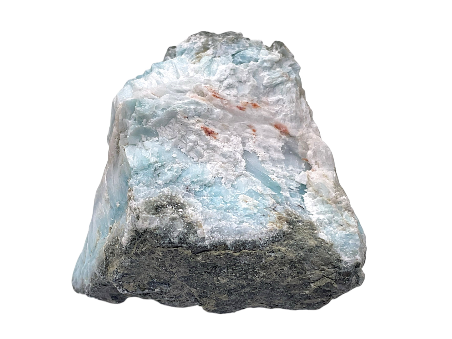 Prächtiger und sehr seltener Larimar Rohstein - Unikat - Masterpiece 1562 - 50x50x40mm - 152gr. - Dominikanische Republik