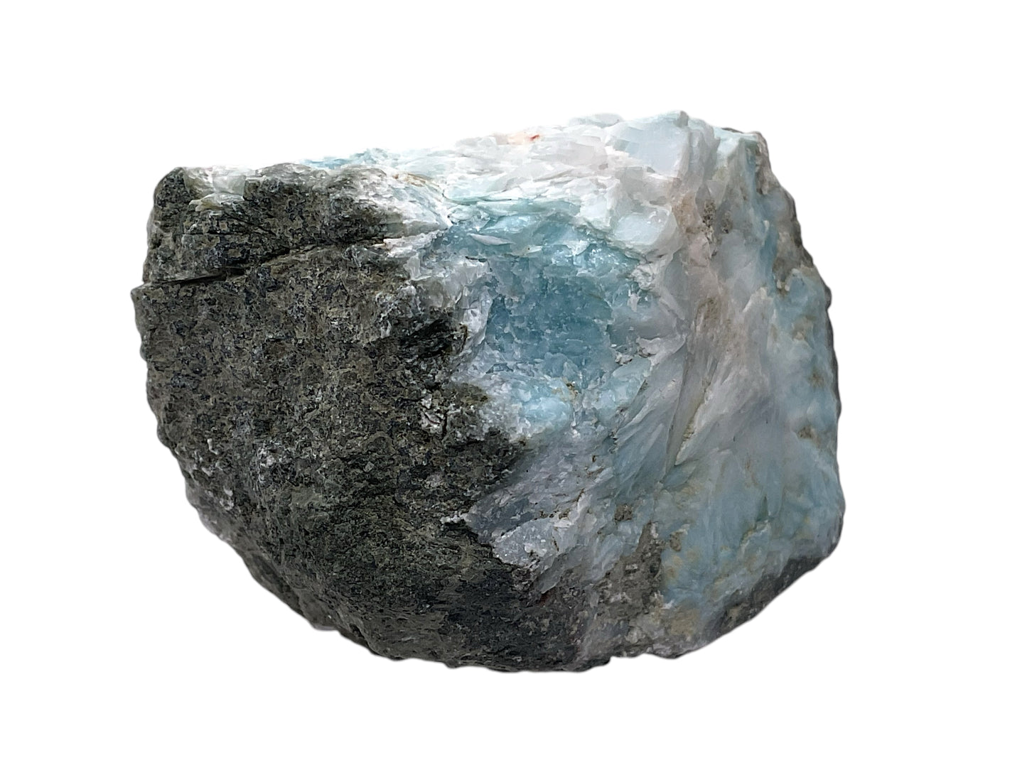 Prächtiger und sehr seltener Larimar Rohstein - Unikat - Masterpiece 1562 - 50x50x40mm - 152gr. - Dominikanische Republik