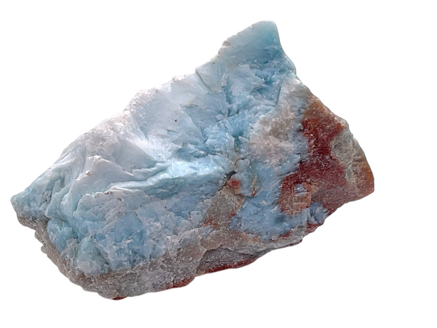 Prächtiger und sehr seltener Larimar Rohstein - Unikat 1560 - 50x35x20mm - 42,3gr. - Dominikanische Republik