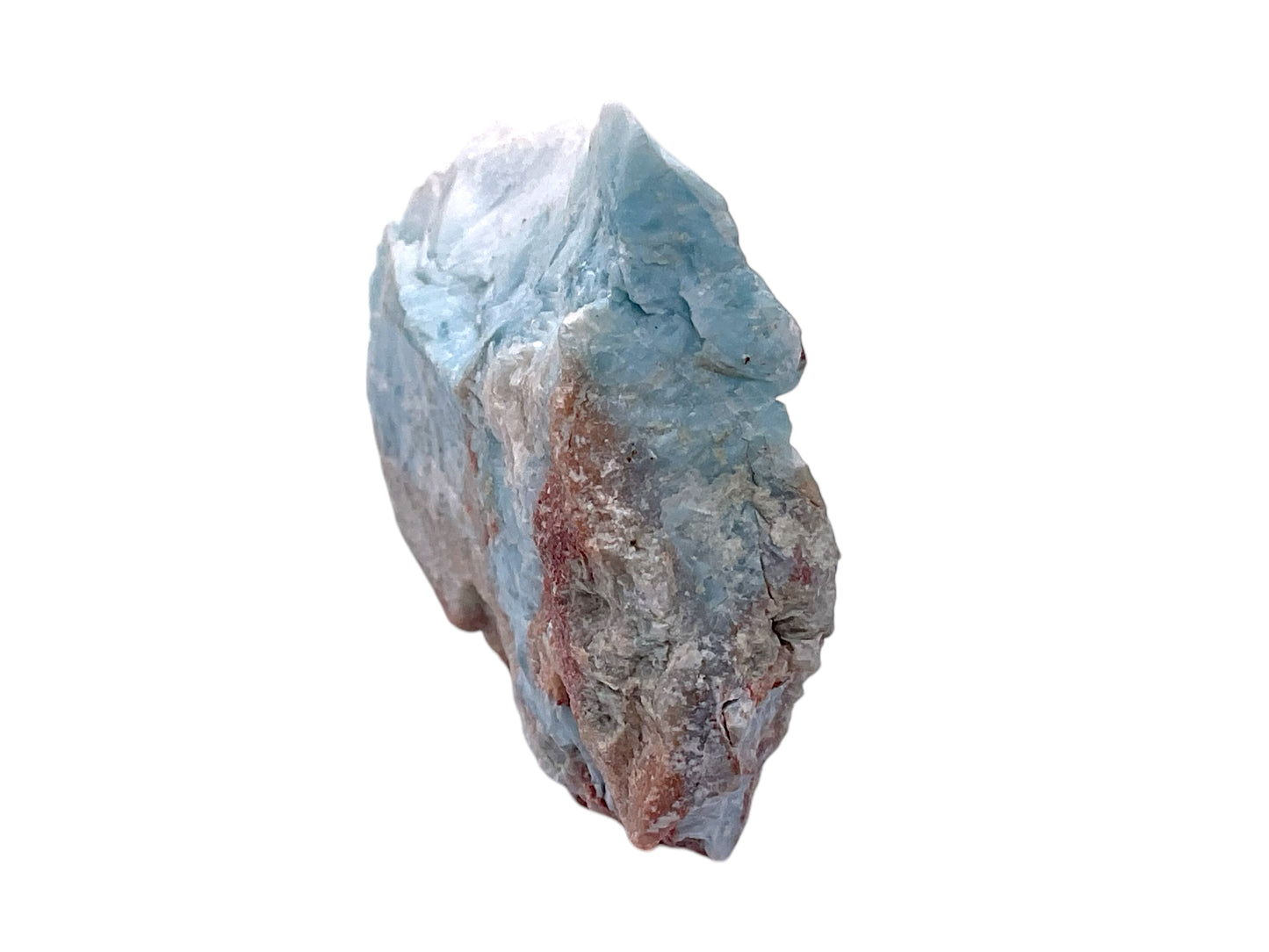 Prächtiger und sehr seltener Larimar Rohstein - Unikat 1560 - 50x35x20mm - 42,3gr. - Dominikanische Republik