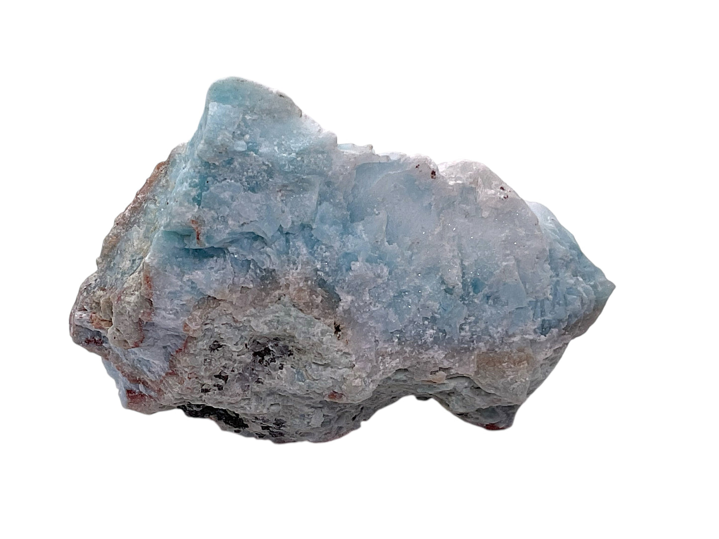 Prächtiger und sehr seltener Larimar Rohstein - Unikat 1560 - 50x35x20mm - 42,3gr. - Dominikanische Republik