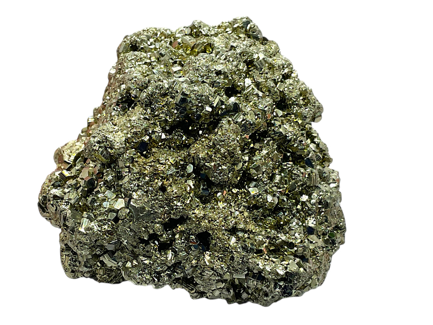 Pyrit Kristall I 925gr I 10x8x7cm I TOP 1-A Qualität aus Peru I Unikat-Masterpiece 1639 I Heilstein I Edelstein I Rohstein I Glücksstein