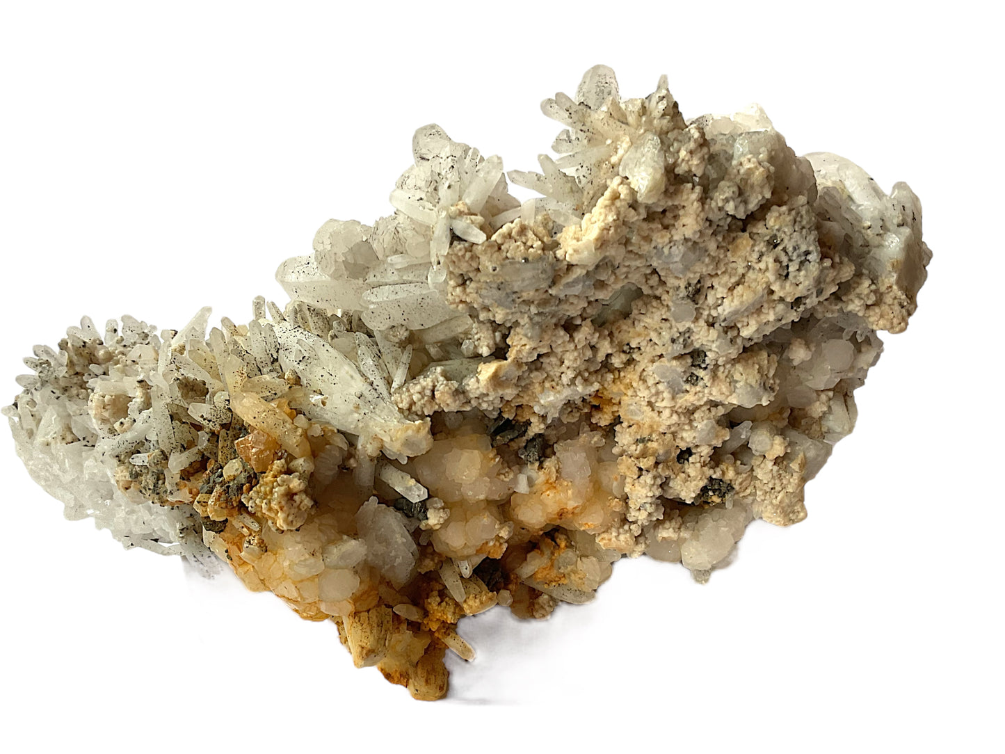 Quarz Calcit Pyrit Rhodochrosit Kristall I 3550gr. I 29x23x15cm I Sammlerstück I Unikat-Masterpiece S3028 I Kosovo-Trepca