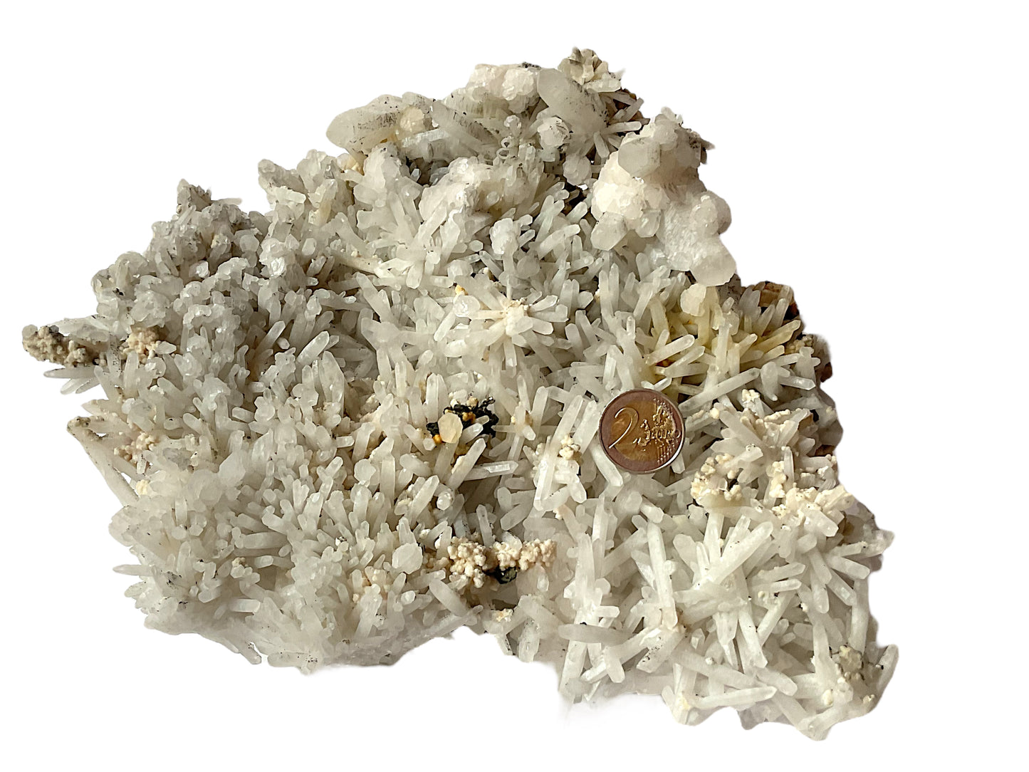 Quarz Calcit Pyrit Rhodochrosit Kristall I 3550gr. I 29x23x15cm I Sammlerstück I Unikat-Masterpiece S3028 I Kosovo-Trepca