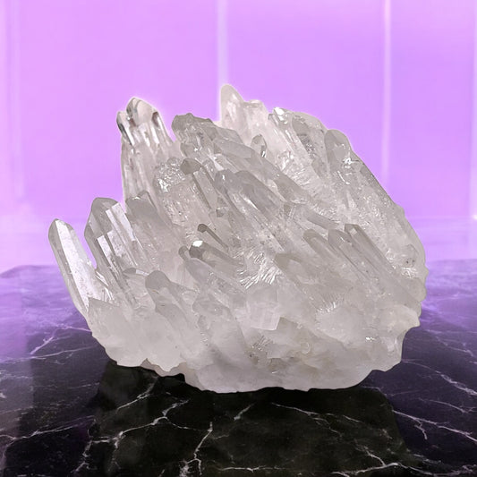 Bergkristall Stufe I 129gr. I 9x5x5cm I Sammlerstück I Unikat-Masterpiece S3027 I Schweiz