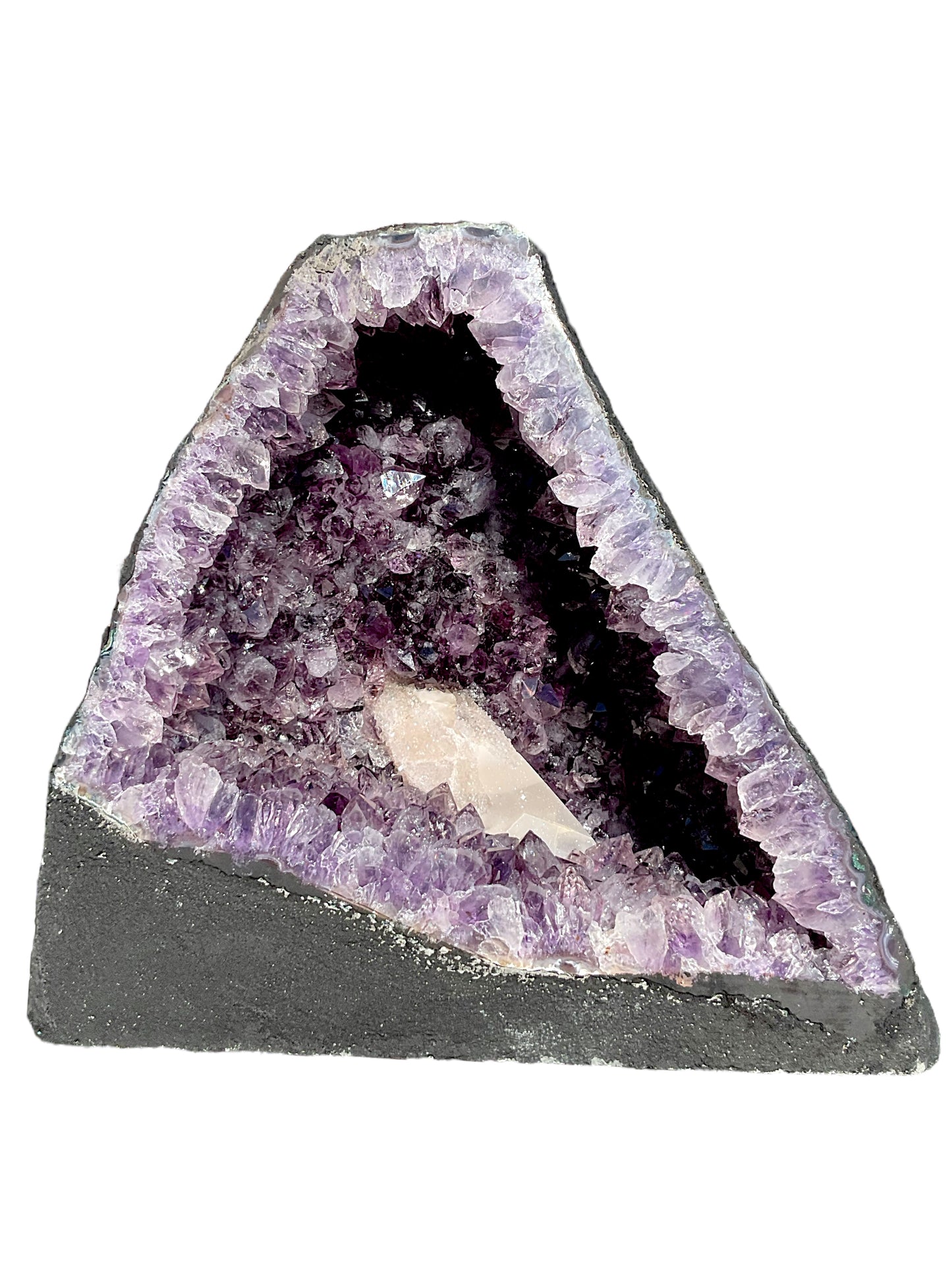 XXL Amethyst Druse I 14,77 KG I 32x31x20 cm I Blickfang I Unikat - Masterpiece 1479 I Brasilien