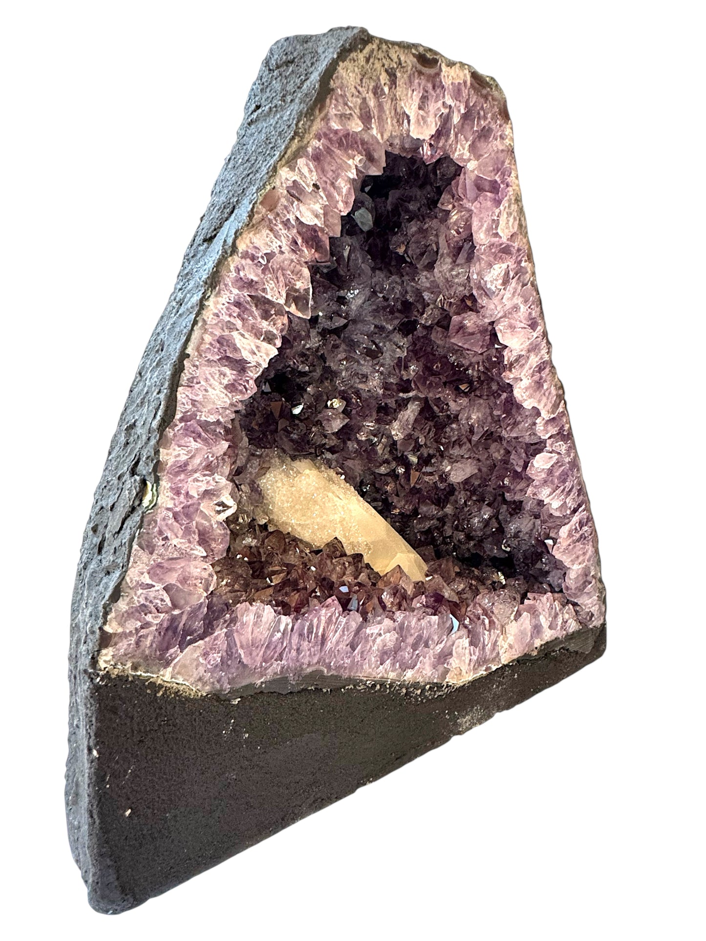 XXL Amethyst Druse I 14,77 KG I 32x31x20 cm I Blickfang I Unikat - Masterpiece 1479 I Brasilien