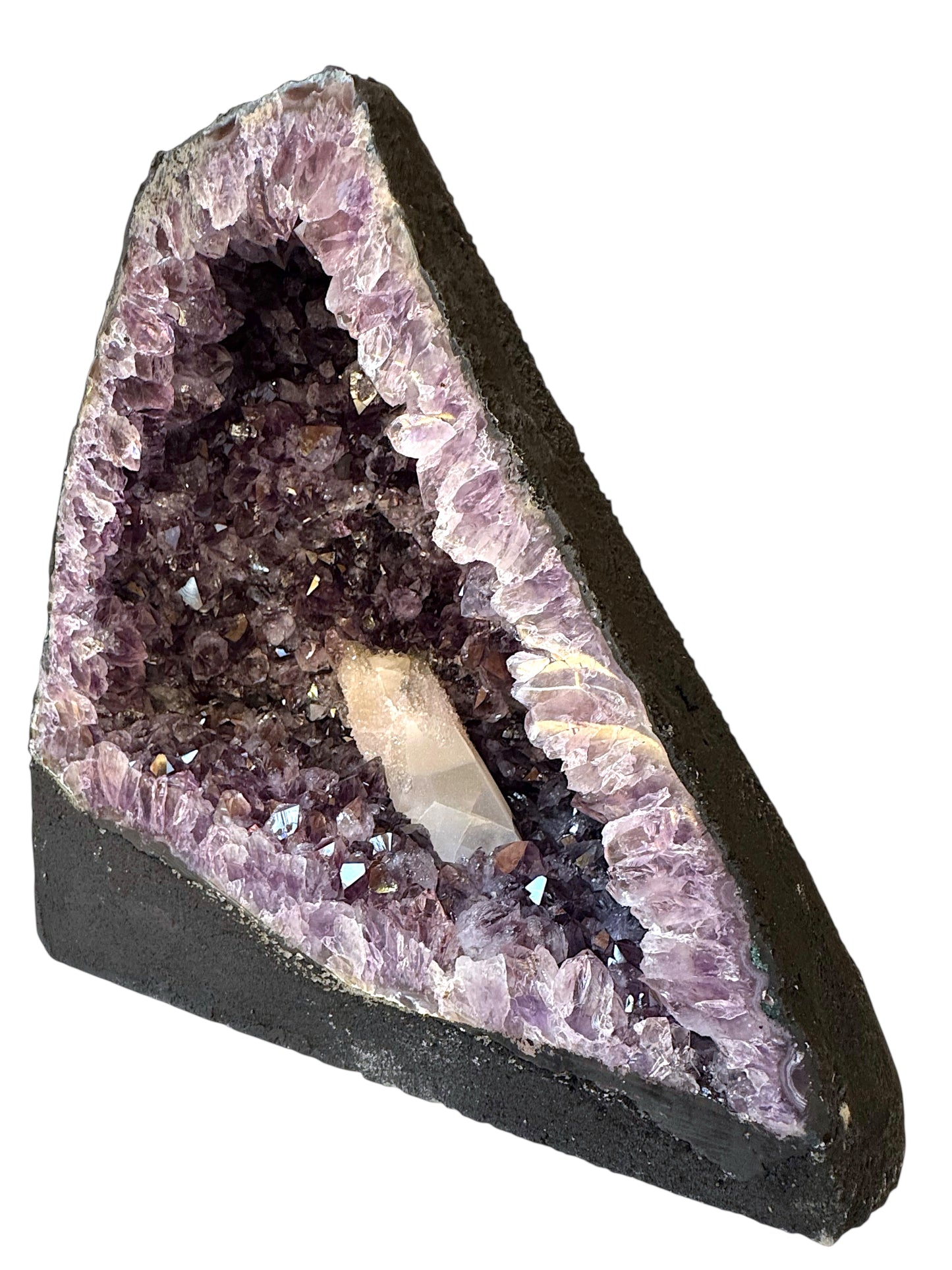 XXL Amethyst Druse I 14,77 KG I 32x31x20 cm I Blickfang I Unikat - Masterpiece 1479 I Brasilien