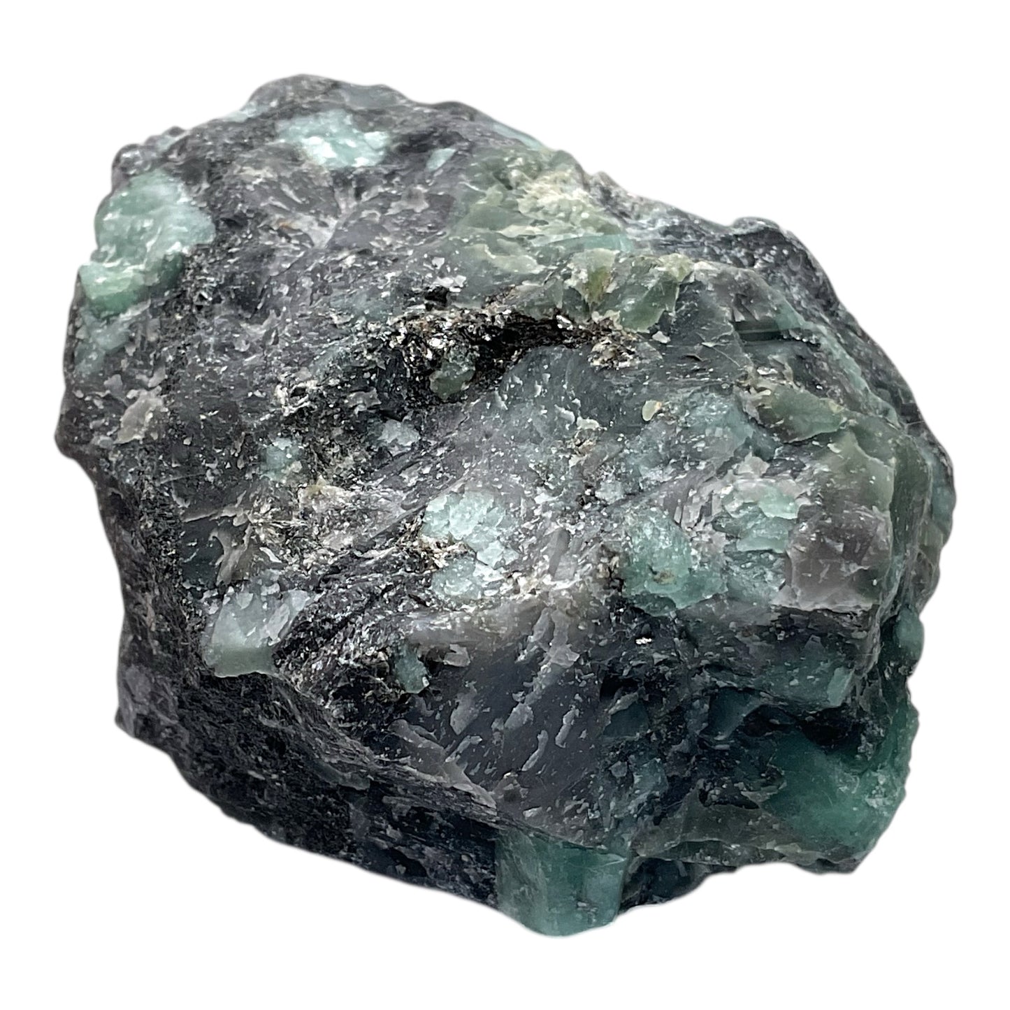 Smaragd Rohstein | 357gr. I 1785 ct I 10x6x5cm I farbintensiv | Top 1A-Qualität | Unikat-Masterpiece 1651 I Brasilien