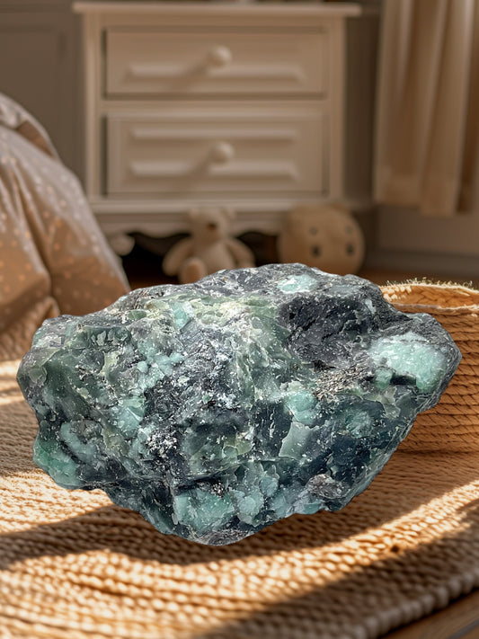 Smaragd Rohstein | 357gr. I 1785 ct I 10x6x5cm I farbintensiv | Top 1A-Qualität | Unikat-Masterpiece 1651 I Brasilien