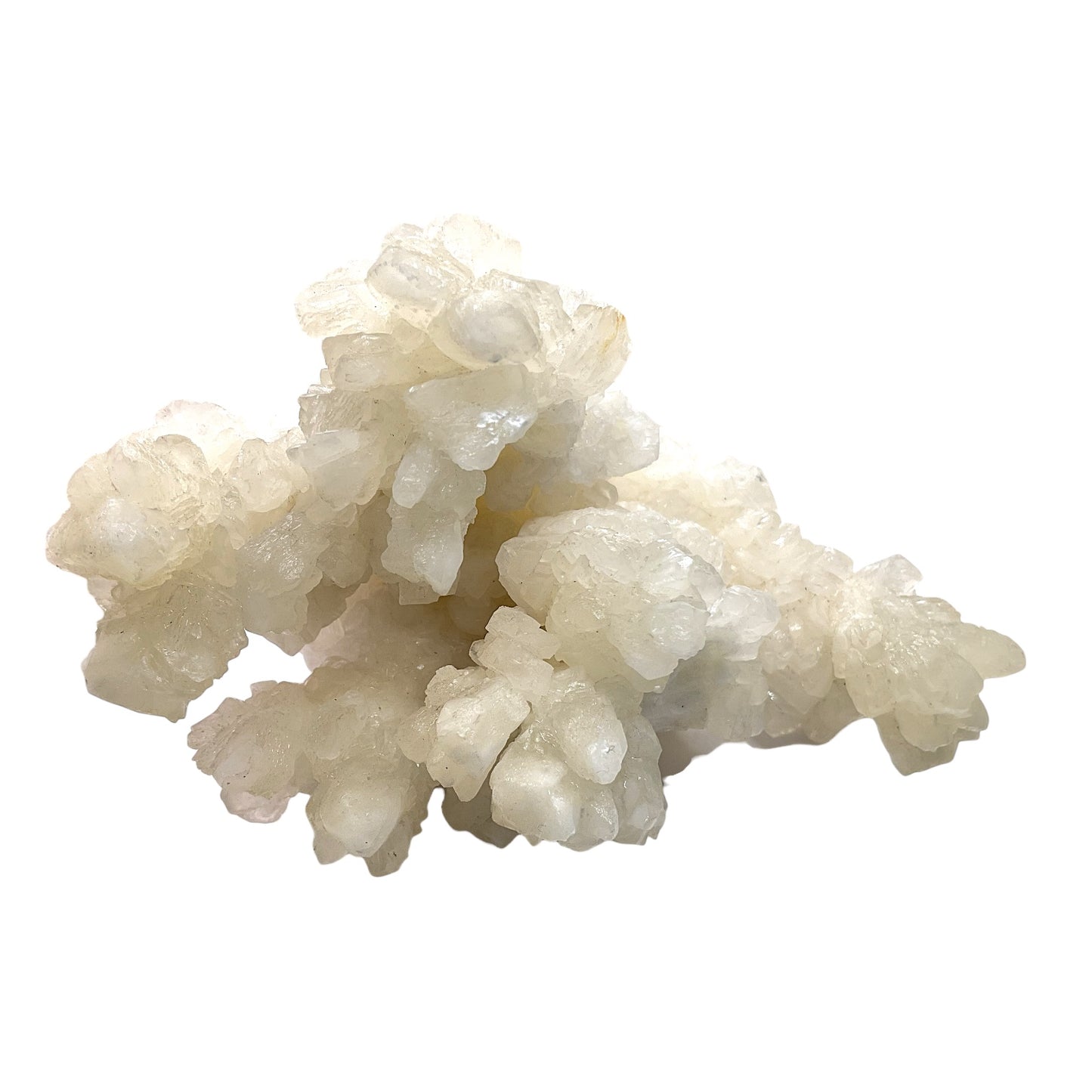 Aragonit weiß Kristall I Stufe I 481gr. I 11x11x8cm I Sammlerstück I Unikat-Masterpiece 1656 I Mexiko-Durango