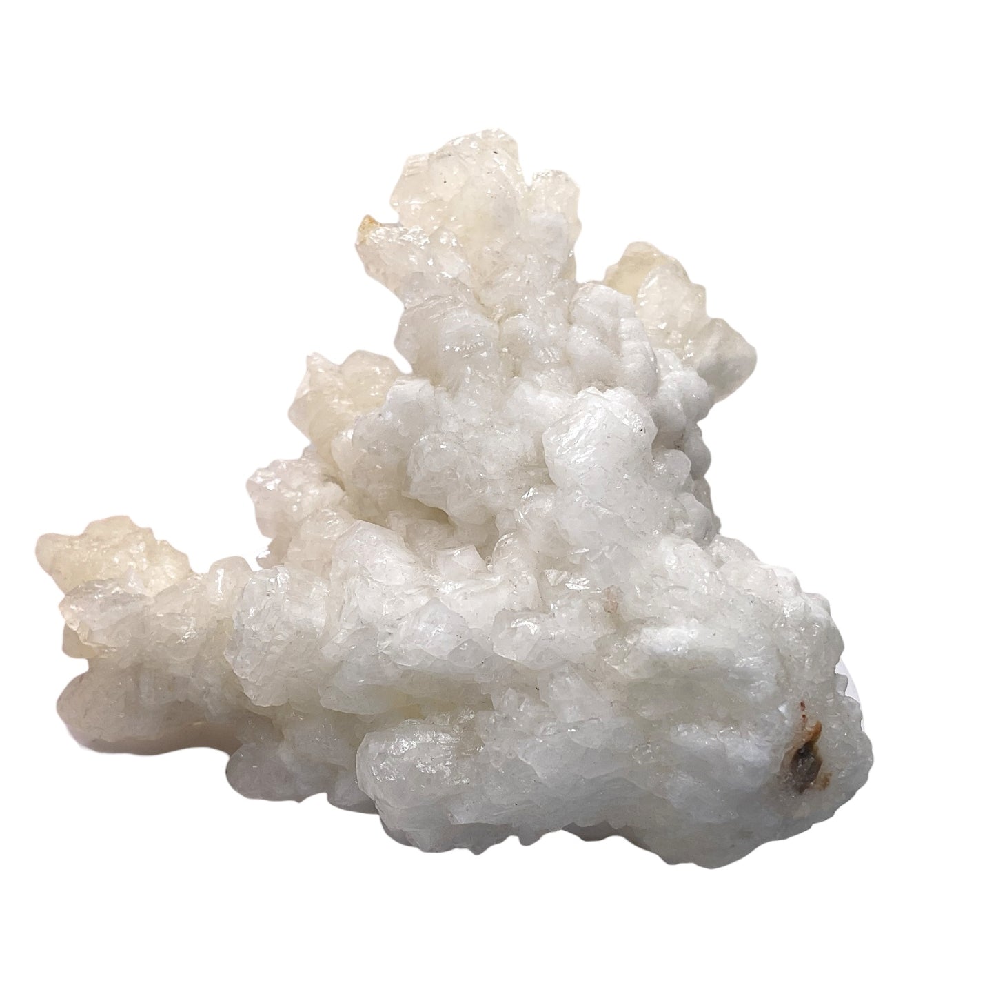 Aragonit weiß Kristall I Stufe I 481gr. I 11x11x8cm I Sammlerstück I Unikat-Masterpiece 1656 I Mexiko-Durango