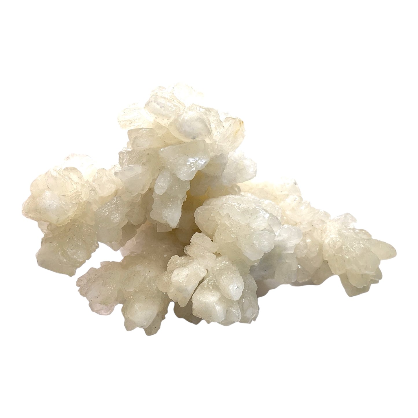 Aragonit weiß Kristall I Stufe I 481gr. I 11x11x8cm I Sammlerstück I Unikat-Masterpiece 1656 I Mexiko-Durango