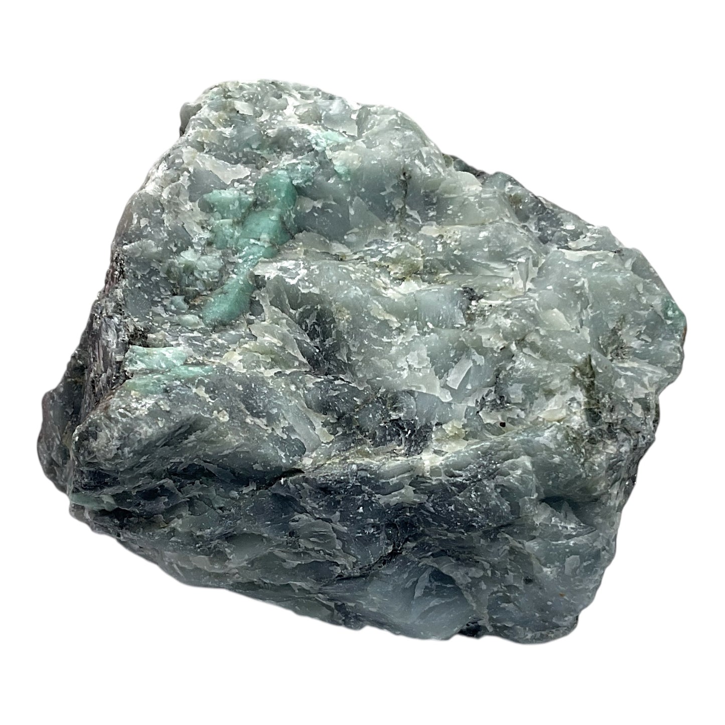 Smaragd Rohstein aus Brasilien – 376 g (1880 ct) – ca. 8 x 6 x 7 cm – AAA Qualität – Farbintensiver grüner Edelstein – Unikat Masterpiece 1651