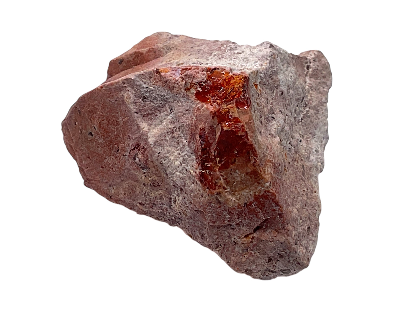 Feueropal Edelstein Rohstein I 28 gr. I 40x40x25 mm I Unikat-Masterpiece 1547 I Mexiko