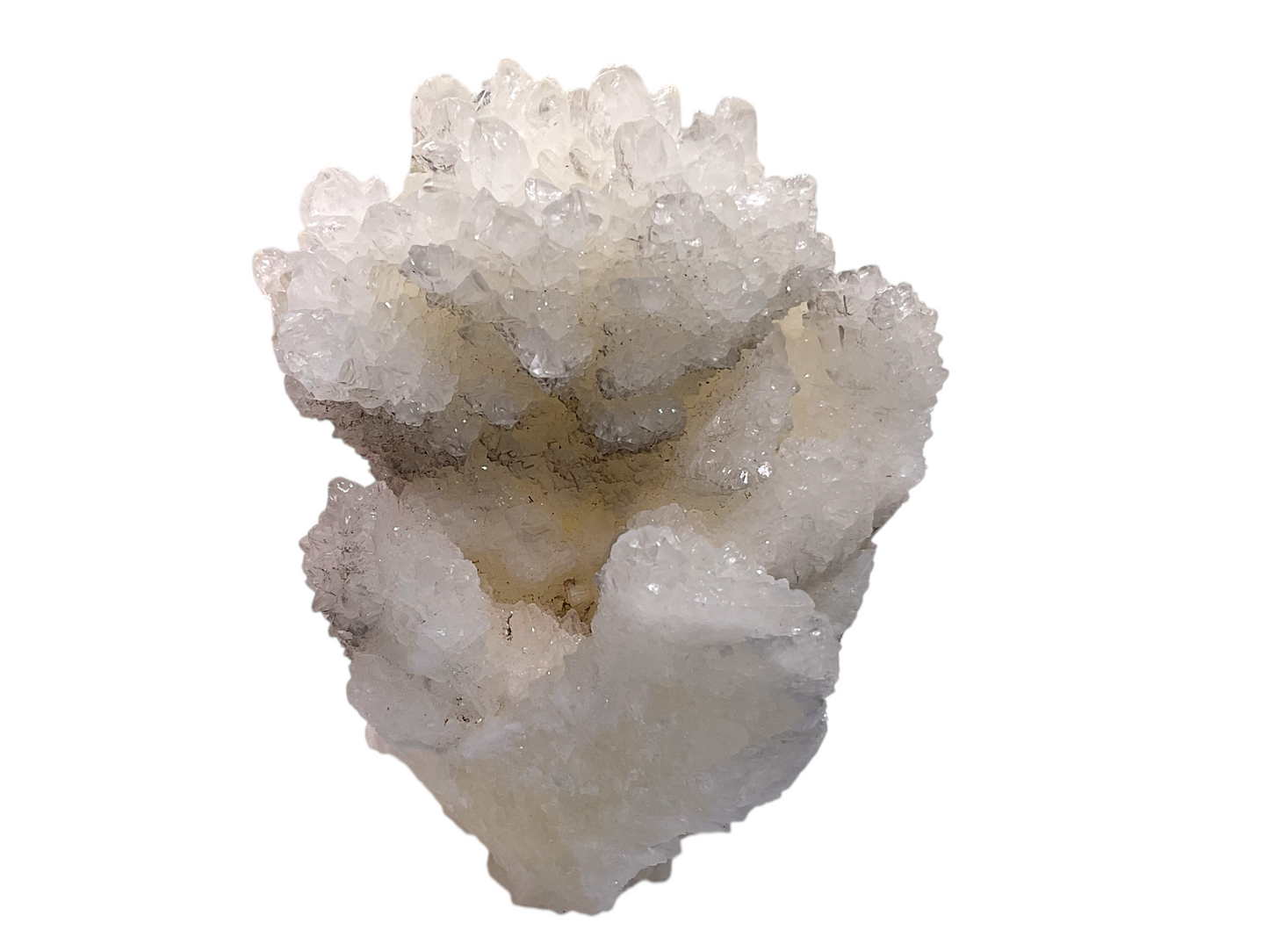 Aragonit weiß Kristall I Stufe I 390gr. I 7x7x9cm I Sammlerstück I Unikat-Masterpiece 1656 I Mexiko-Durango