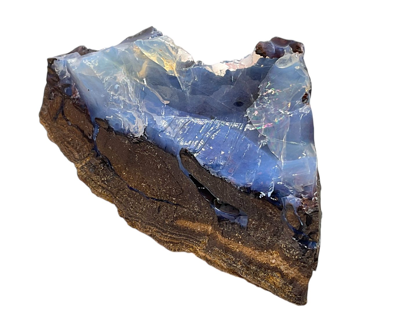 Opal Rohstein I Edelstein I 106 gr. I 8x3x5 cm I Australien I Unikat-Masterpiece 1658