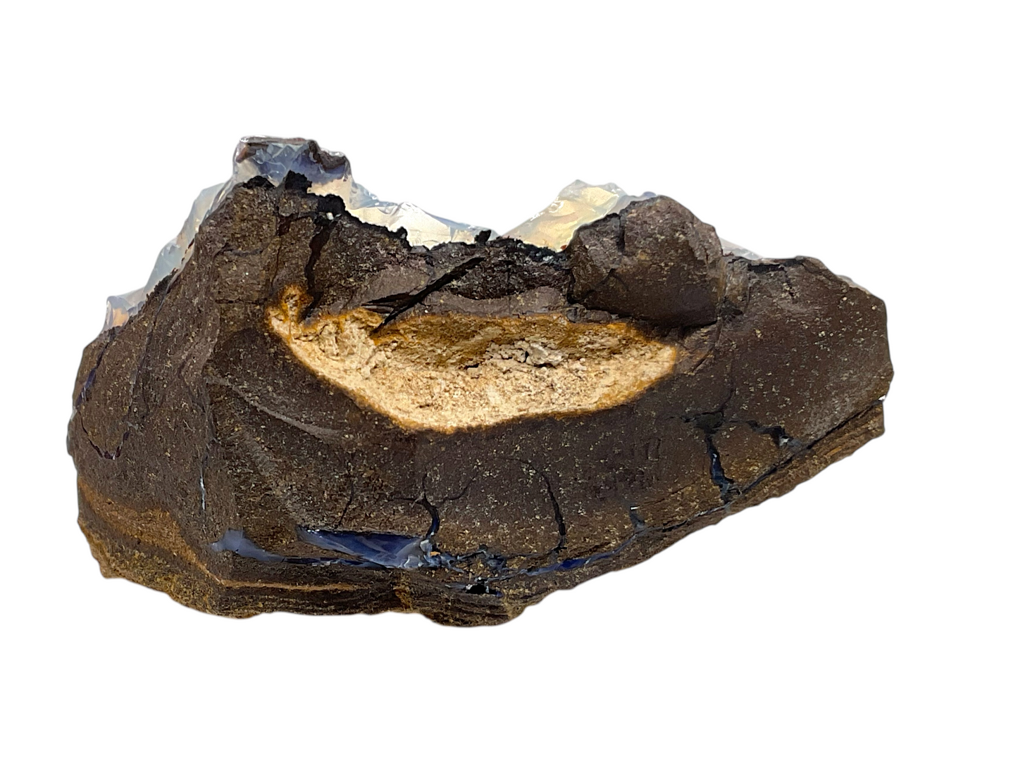 Opal Rohstein I Edelstein I 106 gr. I 8x3x5 cm I Australien I Unikat-Masterpiece 1658