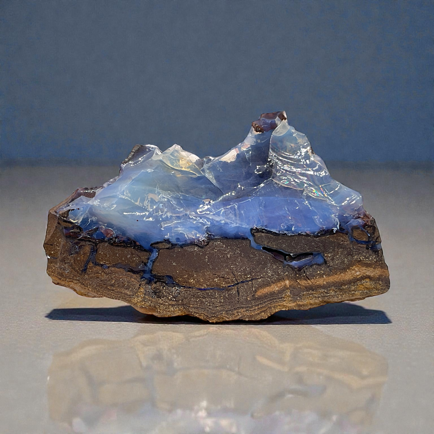 Opal Rohstein I Edelstein I 106 gr. I 8x3x5 cm I Australien I Unikat-Masterpiece 1658