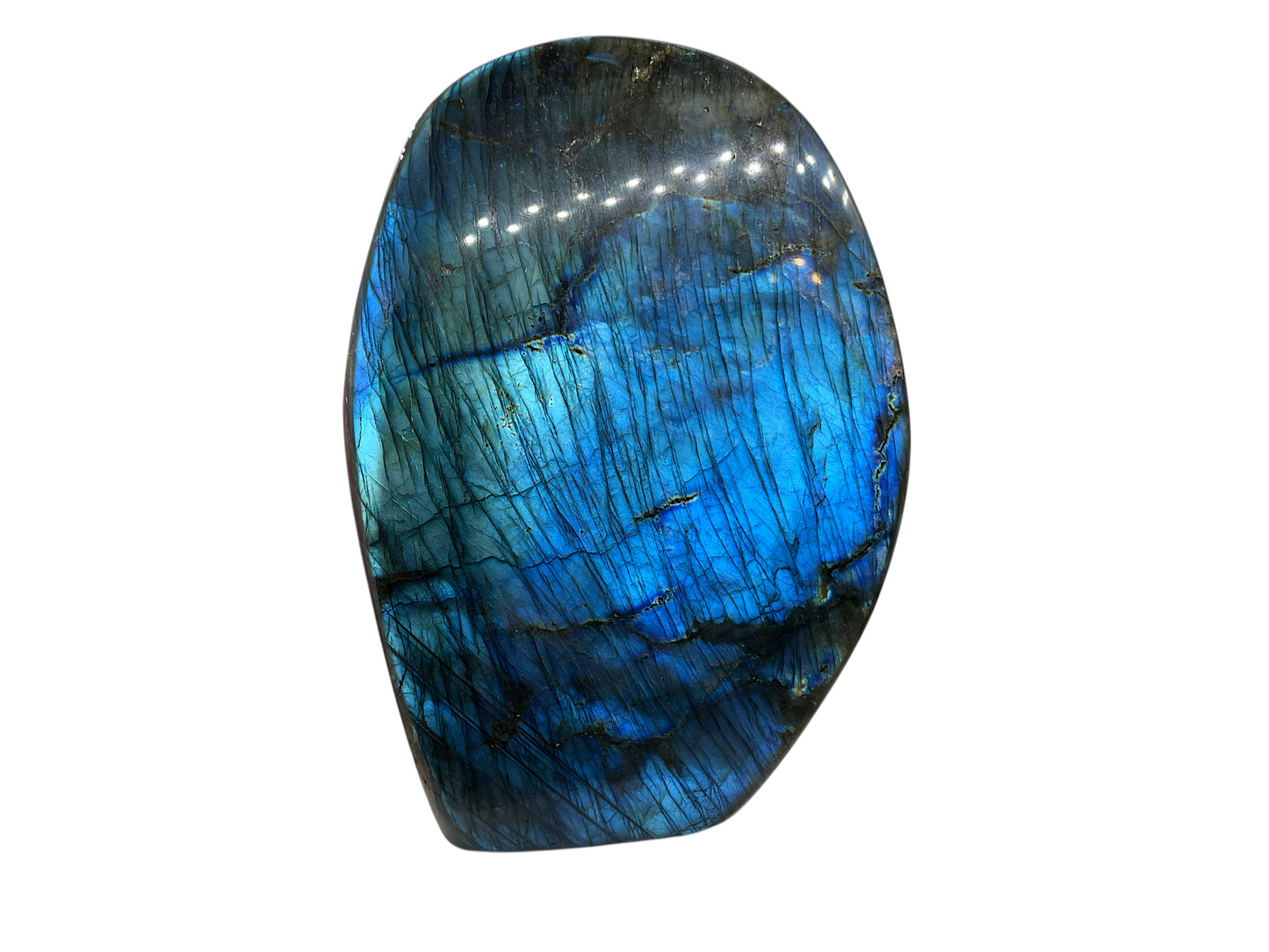 XXL Labradorit Freeform | Unikat-Masterpiece 1638 | Top 1A-Qualität I 12x7x16cm | 1584 gr. I Madagaskar