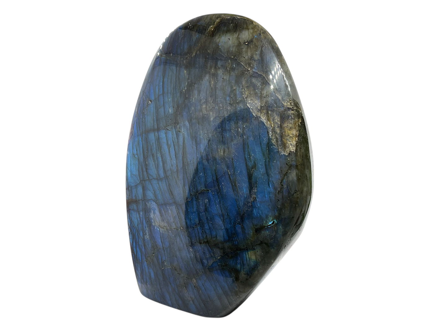 XXL Labradorit Freeform | Unikat-Masterpiece 1638 | Top 1A-Qualität I 12x7x16cm | 1584 gr. I Madagaskar