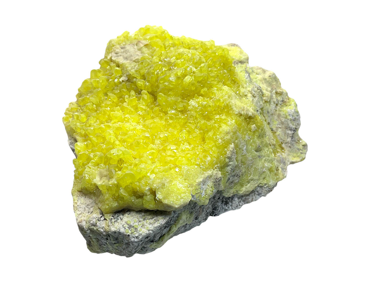 Schwefel Kristall I 840gr. I 15x10x7cm I Sammlerstück I Unikat-Masterpiece 1663 I Italien-Sizilien, Ätna