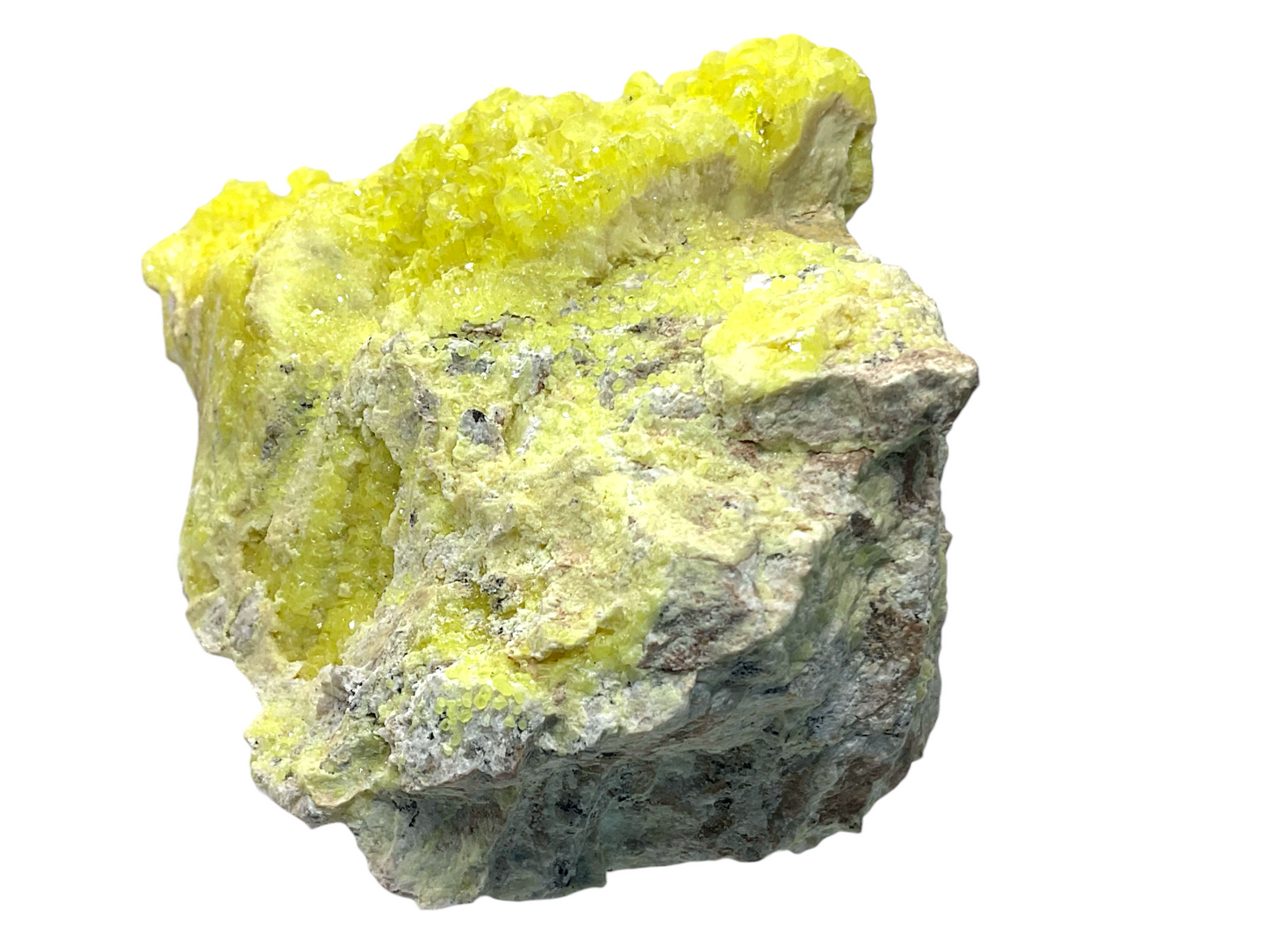 Schwefel Kristall I 840gr. I 15x10x7cm I Sammlerstück I Unikat-Masterpiece 1663 I Italien-Sizilien, Ätna