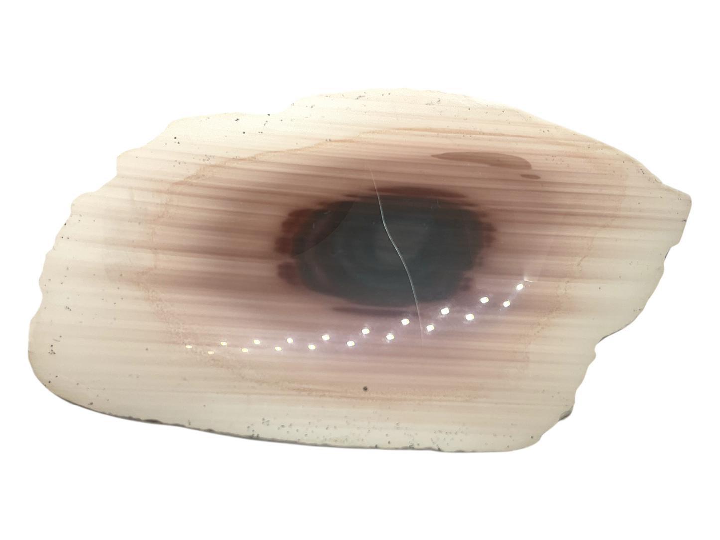 Royal Imperial Jasper mit Acrylständer I 856 gr. I 17x11x5 cm I Unikat-Masterpiece 1449 I Sammlerstück I Mexiko