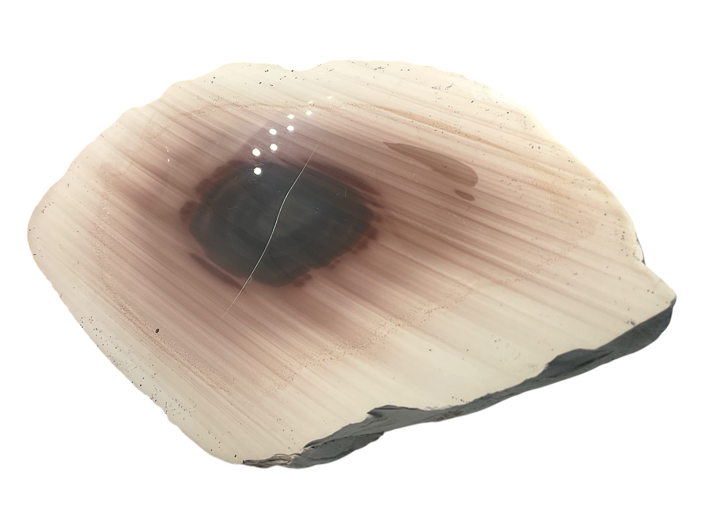 Royal Imperial Jasper mit Acrylständer I 856 gr. I 17x11x5 cm I Unikat-Masterpiece 1449 I Sammlerstück I Mexiko