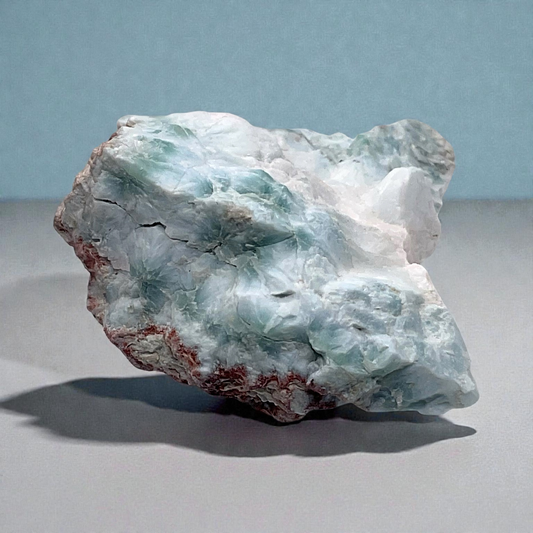 Prächtiger, echter und sehr seltener Larimar Rohstein I 55x40x20mm I 39 gr. I Unikat-Masterpiece 1562 I Sammlerstück I Dominikanische Republik