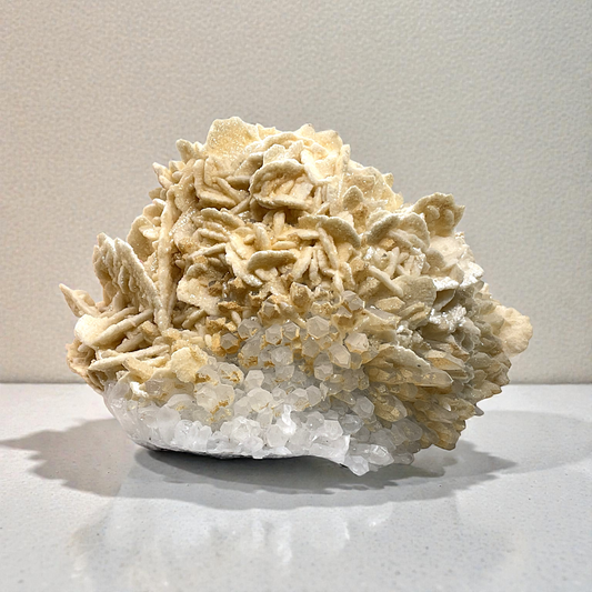 Baryt Quarz Zinkblende Kristall I 1080gr. I 15x10x9cm I Sammlerstück I Unikat-Masterpiece S3023 I Marokko