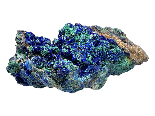 Azurit-Malachit Rohstein I Edelstein I 90x50x40mm I 99 gr. I Unikat-Masterpiece 1451 I Sammlerstück I Griechenland-Laurion