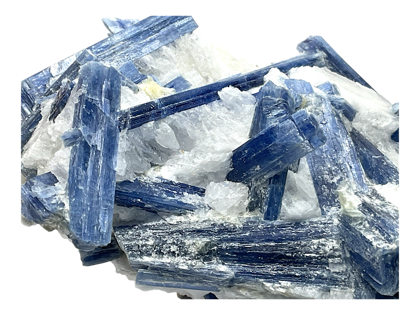 Kyanit Rohstein I Cyanit I Disthen I 721gr. I 13x9x7 cm I Blickfang I Unikat-Masterpiece 1673 I Sammlerstück I steht für Selbstüberwindung I Brasilien