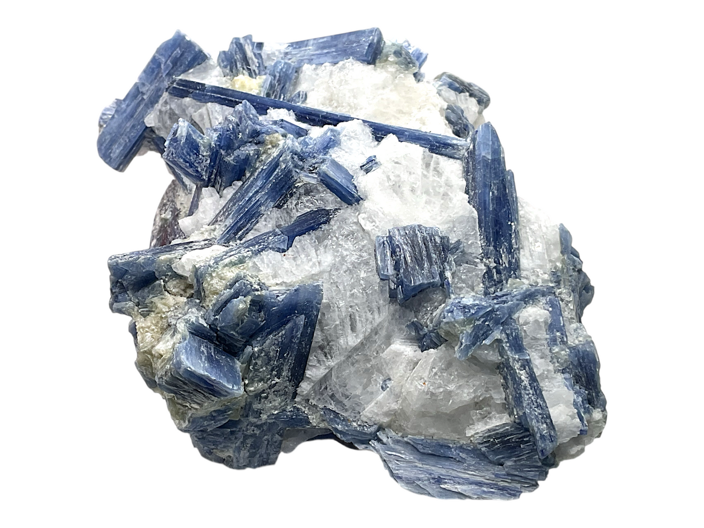 Kyanit Rohstein I Cyanit I Disthen I 721gr. I 13x9x7 cm I Blickfang I Unikat-Masterpiece 1673 I Sammlerstück I steht für Selbstüberwindung I Brasilien