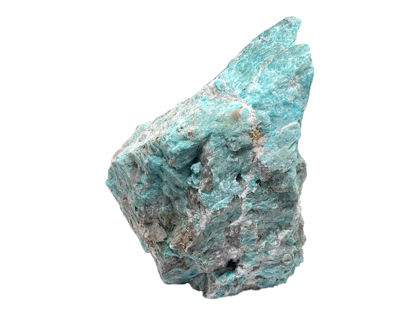 Amazonit Rohstein I Edelstein I 1268gr. I 10x10x12cm I Sammlerstück I Unikat-Masterpiece 1677 I Brasilien