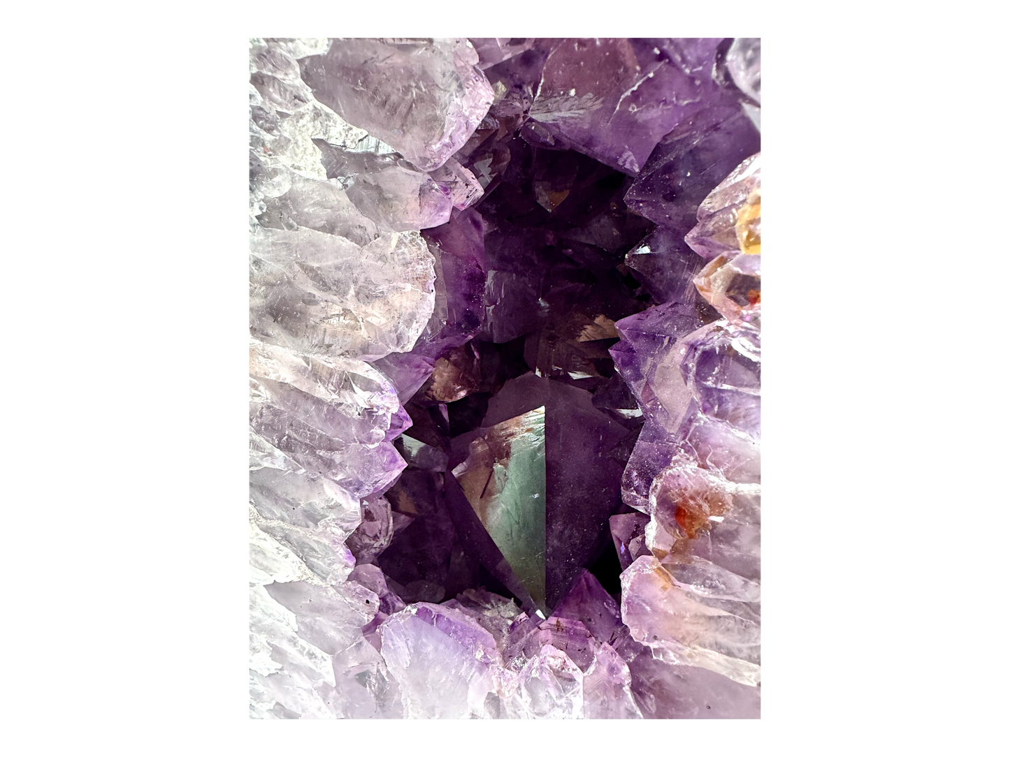 Amethyst Druse mit phantastischen Kristallen I 6,40 KG I 15x11x28cm I Blickfang I Sammlerstück I Unikat-Masterpiece 1472 I Brasilien