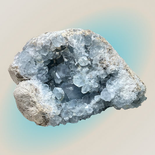 XL Coelestin Kristall I Unikat-Masterpiece 1442 I 2622gr. I 17x9x10 cm I AAA-Qualität I Sammlerstück I Madagaskar