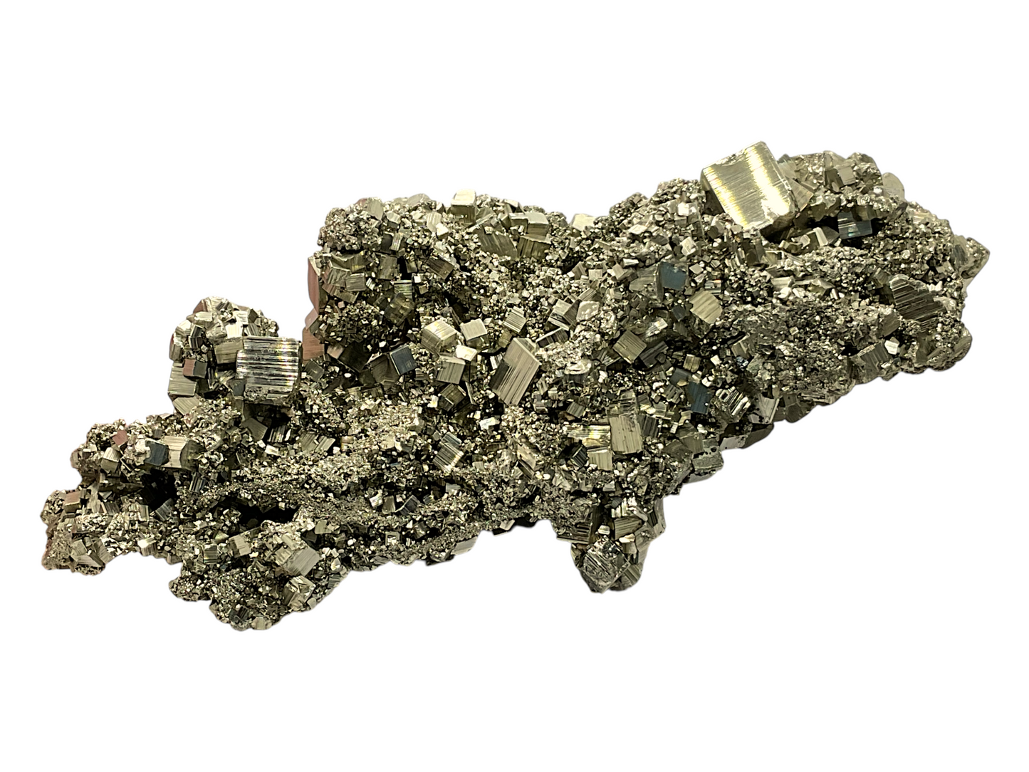 Pyrit Kristall I 835gr I 17x8x6cm I AAA Qualität I Unikat-Masterpiece 1637 I Heilstein I Edelstein I Rohstein I Glücksstein I Sammlerstück I Peru