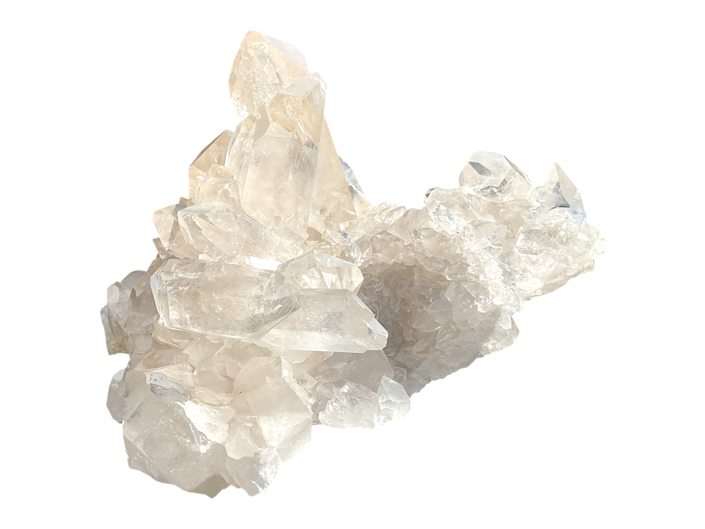 XXL Bergkristall Cluster I Stufe I Edelstein I Heilstein I 6,5 kg I 29x25x18cm I Unikat-Masterpiece 1678 I Sammlerstück I Museumsstück I Brasilien