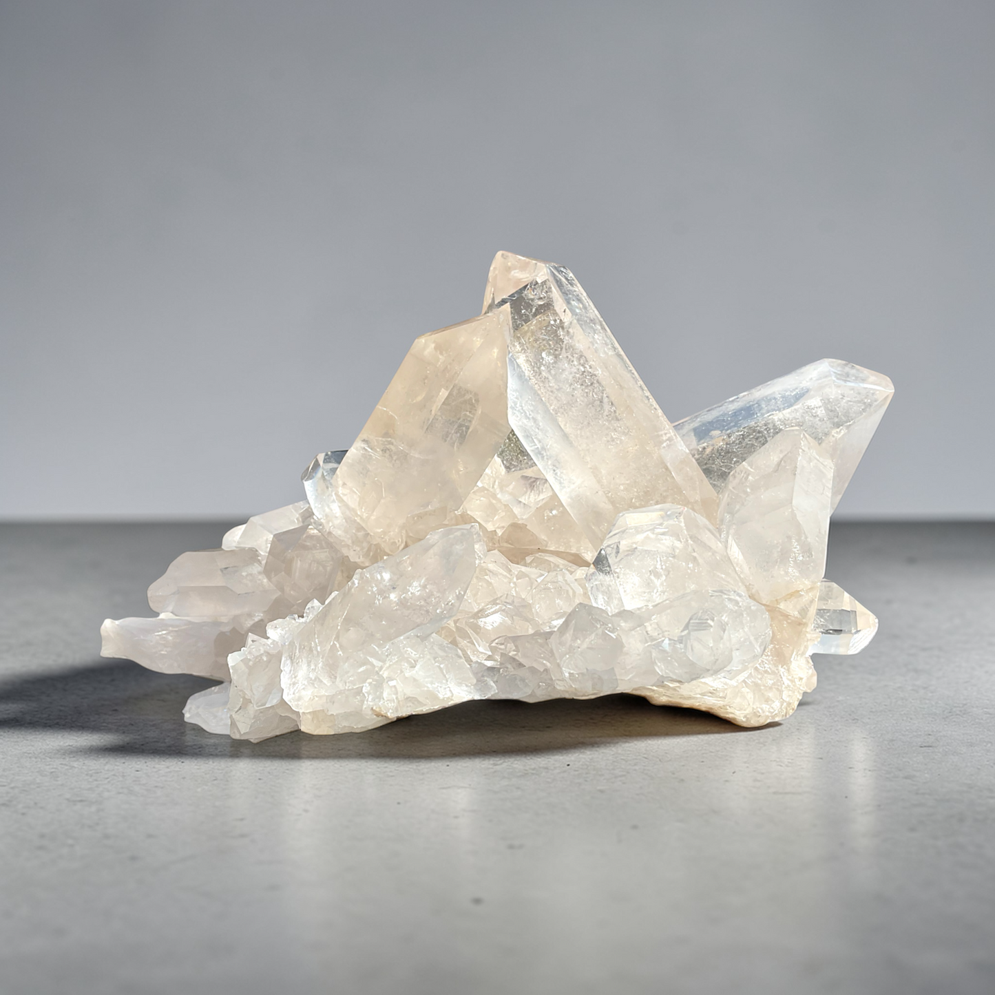 XXL Bergkristall Cluster I Stufe I Edelstein I Heilstein I 6,5 kg I 29x25x18cm I Unikat-Masterpiece 1678 I Sammlerstück I Museumsstück I Brasilien