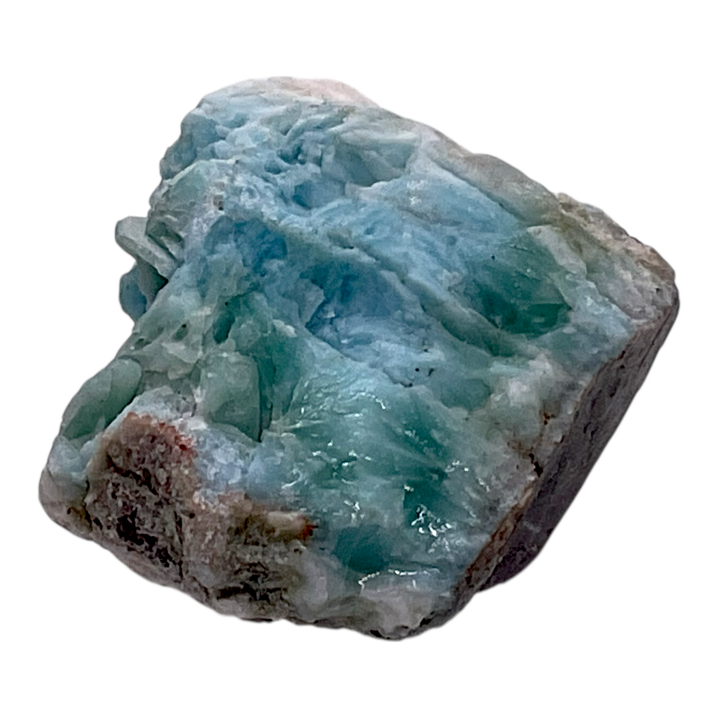 Larimar Rohstein I Edelstein I prächtig und selten I naturbelassen und unbehandelt I 40x25x20mm I 33gr. I Unikat-Masterpiece 1560 I Sammlerstück I Dominikanische Republik