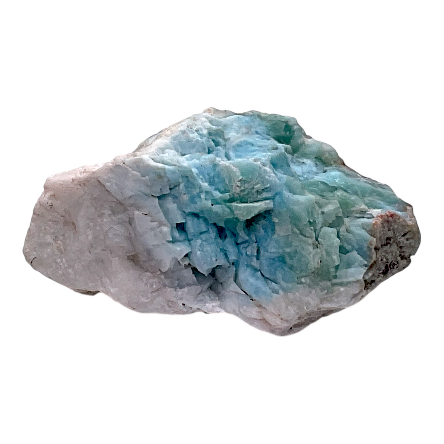Larimar Rohstein I Edelstein I prächtig und selten I naturbelassen und unbehandelt I 40x25x20mm I 33gr. I Unikat-Masterpiece 1560 I Sammlerstück I Dominikanische Republik