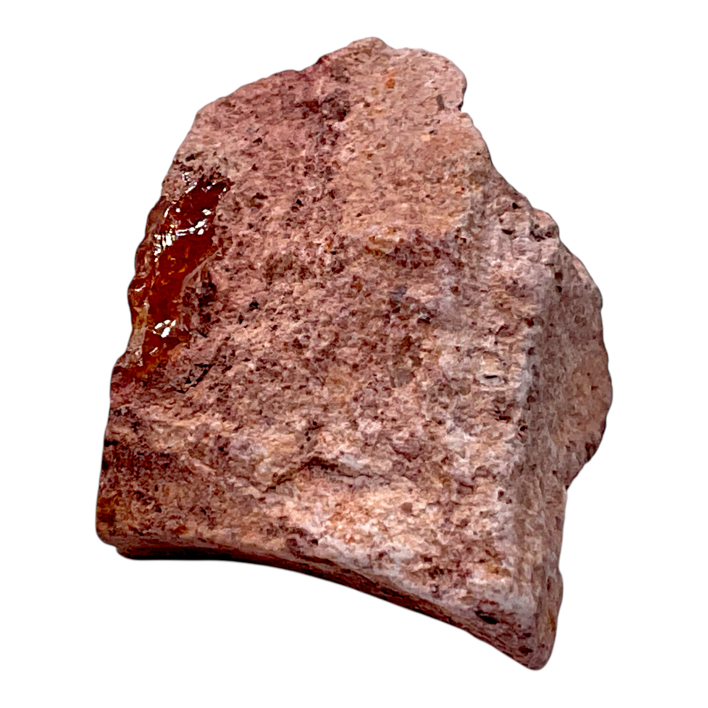 Feueropal Edelstein Rohstein I Mexican Fire Opal I 16gr. I 35x25x20mm I Unikat-Masterpiece 1584 I Sammlerstück I Mexiko